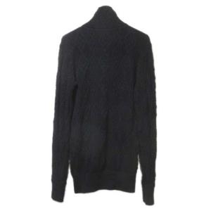 EMPORIO ARMANI カーディガン ニット 長袖 ハイネック バージンウール 48 Mサイズ相当 SM0 X