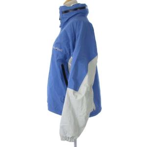 mont-bell 1102322 フォールラインジャケット ウィメンズ フード ジップアップ ロゴ 刺繍 グレー ブルー 青系 L