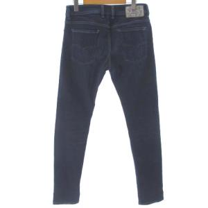 DIESEL SLEENKER 0R41I デニム パンツ ジーンズ スキニー 紙パッチ コットン インディゴブルー 青系 W30 M位