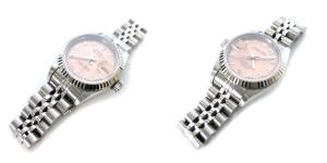 ROLEX オイスターパーペチュアル デイトジャスト ピンク