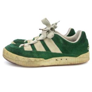 adidas ヴィンテージ 90’s ADIMATIC アディマティック 79175 スニーカー ローカット グリーン 緑 27.0 靴