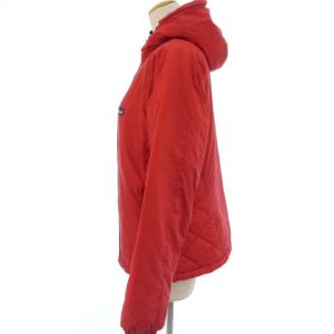Patagonia 83985F5 マイクロパフ パーカー 中綿 ジャケット ブルゾン レッド 赤 S アウター