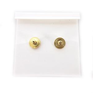 TORY BURCH 美品 ピアス ロゴアイコン 黒 ブラック ゴールドカラー