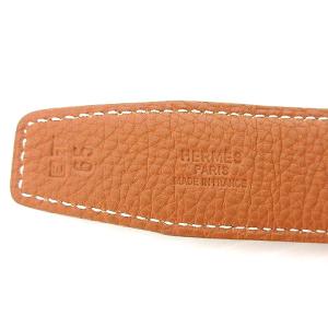 HERMES コンスタンス ベルト バックル E刻印 レザー 65 茶 SM0