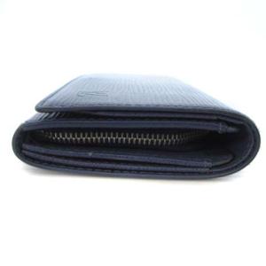 LOUIS VUITTON M6350G エピ ポルトモネ ビエトレゾール 二つ折り 財布 ネイビー 紺 SM0