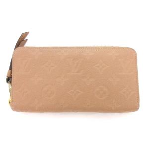 長財布 エンボス モノグラム ラウンドジップ M69034 SP4197 多収納 レザー ベージュ