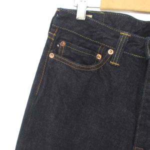 桃太郎ジーンズ MOMOTARO JEANS 9005-13SP 13オンス出陣レディースワイドストレート デニムパンツ ジーンズ ジッパーフライ セルビッチ ピンク耳