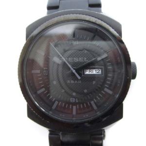 DZ-1474 腕時計 アナログ クォーツ デイト SS 黒文字盤 ブラック 黒