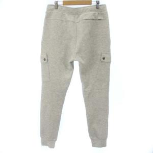 POLO RALPH LAUREN スウェット カーゴ ジョガー パンツ ロゴ 刺繍 ワンポイント コットン混 グレー S GY01