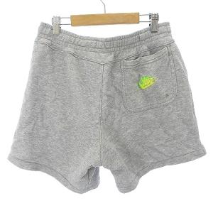 NIKE DD4683-063 ショートパンツ ロゴ刺繍 S グレー 