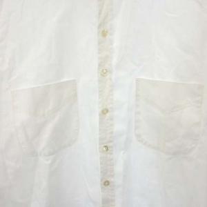 Paul Harnden Shoemakers シャツ カットソー バンドカラー 長袖 カジュアル コットン ホワイト XL