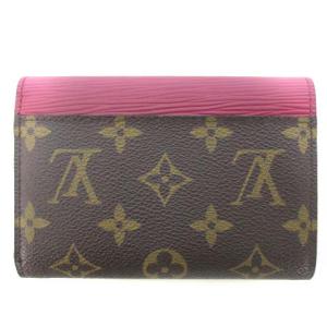 LOUIS VUITTON M60494 モノグラム エピ ポルトフォイユ マリールー コンパクト 三つ折り財布 ブラウン