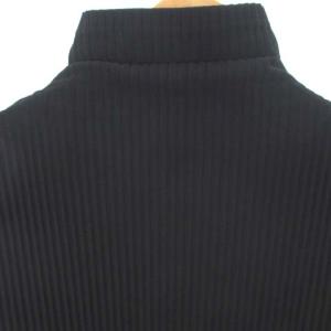 HOMME PLISSE ISSEY MIYAKE HP55JK122 プリーツ加工 Tシャツ ハイネック 黒 2