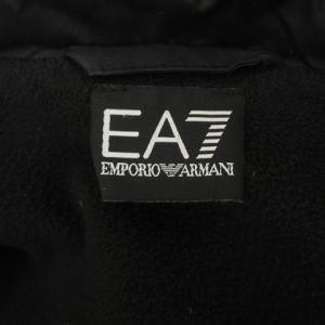 EMPORIO ARMANI 中綿ジャケット フード ジップ 6GPB62 PN27Z 国内正規 ナイロン L ブラック