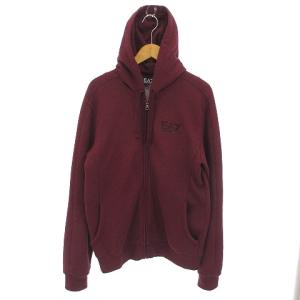 6ZPM11 PJ07Z パーカー スウェット ジップ 国内正規 コットン L エンジ 赤 レッド