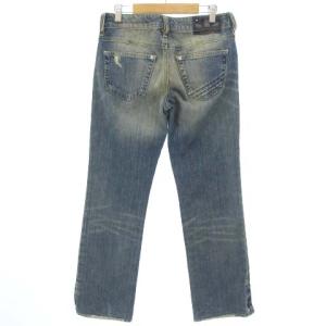 DIESEL ×adidas originals アディダス オリジナルス RONHARY-AD デニムパンツ ジーンズ ダメージ加工 ユーズド加工