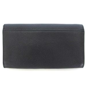 TORY BURCH 二つ折り 長財布 ウォレット ロゴ レザー ブラック 黒
