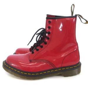 Dr.Martens 1460W 8HOLE BOOTS 8ホールブーツ レッド 赤 25.0?p位 靴 シューズ GY01