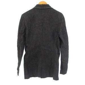 RALPH LAUREN SPORTS 美品 デニム ジャケット ストレッチ ブレザー 国内正規 コットン 7 S グレー GY01