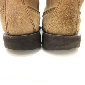 Russell Moccasin ノックアバウト ブーツ ララミー レザー スエード 8 25.5cm ベージュ