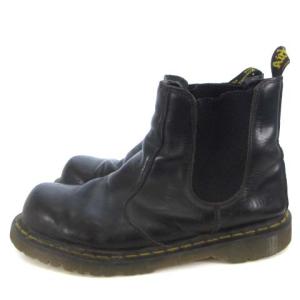 Dr.Martens 2228 サイドゴアブーツ 安全靴 レザー ブラック 黒 27.0位 靴 GY01