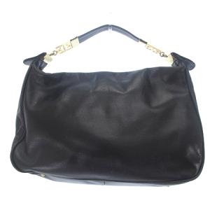 GIVENCHY ハンドバッグ ゴールド金具 レザー 黒 ブラック GY05