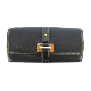 ポルトフォイユ プロディジュ M95850 長財布 多収納 レザー 紺 ネイビー GY12