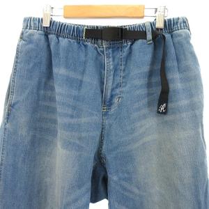 GRAMiCCi SHIPS別注 デニム GMP-21F2006 ジーンズ ジップフライ セルビッチ ベルト付き コットン インディゴブルー