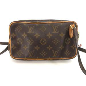 LOUIS VUITTON M51828 ショルダーバッグ マルリーバンドリエールモノグラム ブラウン