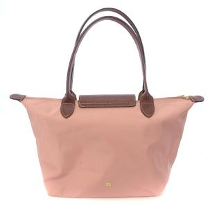 Longchamp プリアージュ トートバッグ ハンド ナイロン レザー ピンク 鞄