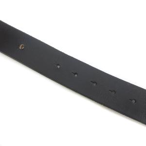 POLO RALPH LAUREN レザーベルト ロゴバックル ブラック 黒 38