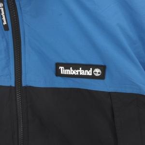 Timberland TB0A5Z89 中綿ジャケット ジップアップ ロゴ ワンポイント ブルー ブラック L アウター GY01
