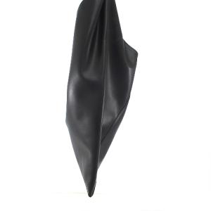 MM6 Maison Margiela 22年製 ジャパニーズ トートバッグ ロゴ刻印 レザー ブラック