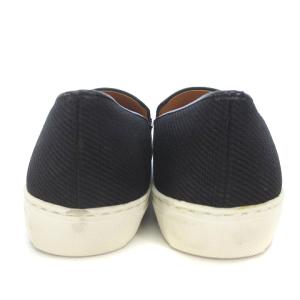 23区 スリッポン スニーカー ブラック 黒 44 24.0cm位 靴 シューズ YGT