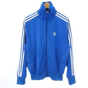 タグ付き FWE48 アディカラー クラシックス ファイヤーバード トラックトップ ジャケット ジップアップ ロゴ ブルー