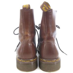 Dr.Martens 1460 PASCAL 8EYE BOOT パスカル 8ホールブーツ ブラウン 茶 24.0cm 靴 シューズ GY01