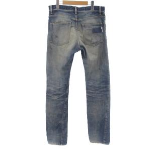 UNDERCOVER デニム パンツ ダメージ加工 ユーズド加工 ヴィンテージ加工 赤耳 セルビッチ インディゴブルー 青系 M位