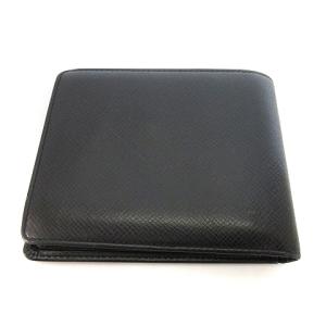 LOUIS VUITTON M31112 タイガ ポルトフォイユ フロリン 二つ折り財布 レザー 黒 ブラック ウォレット