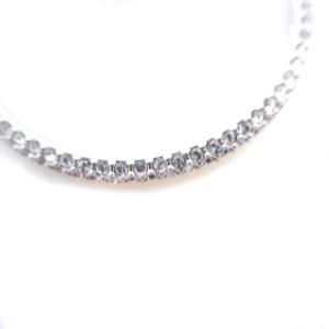 SWAROVSKI イヤリング ラウンド ラインストーン シルバーカラー アクセサリー GY04