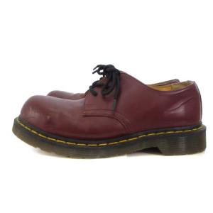 Dr.Martens スチールトゥ 3ホールシューズ 1925 5400 レザー ボルドー 赤紫 UK5 24.0cm 靴 シューズ WY