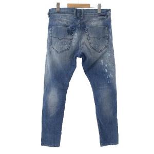 DIESEL TEPPHAR デニムパンツ ジーンズ ダメージ加工 コットン インディゴブルー 青系 W31 L位