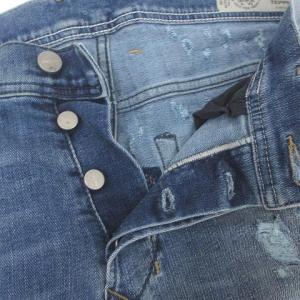 DIESEL TEPPHAR デニムパンツ ジーンズ ダメージ加工 コットン インディゴブルー 青系 W31 L位
