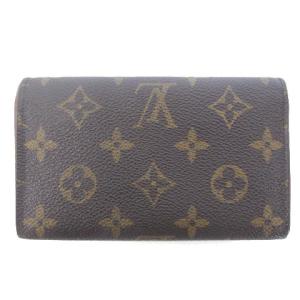 LOUIS VUITTON M61730 モノグラム ポルトモネ ビエトレゾール 二つ折り財布 ウォレット ブラウン 茶