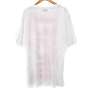 DIESEL T-JUST-E16 A06483 Tシャツ カットソー 半袖 クルーネック ビッグロゴ プリント コットン ホワイト 白