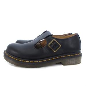 Dr.Martens AW004 ストラップシューズ レザー ブラック 黒 UK 5 24.0cm 靴 シューズ
