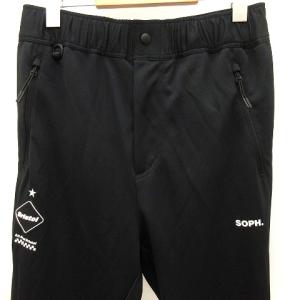 F.C.Real Bristol FCRB-190001 スター刺繍トラックロングパンツ S ブラック