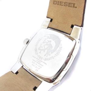 DIESEL DZ-5100 腕時計 アナログ クォーツ ピンク文字盤 シルバーカラー ブラウン