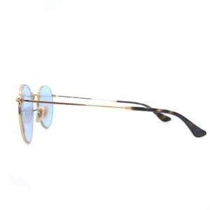 Ray-Ban RB3447V ROUND METAL OPTICS ラウンド メタル オプティクス カラーレンズ ゴールドカラー 5021