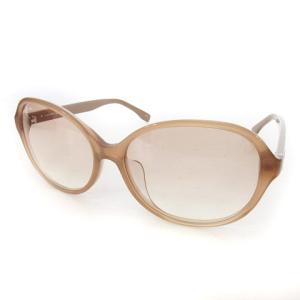 LACOSTE L893SA サングラス 58サイズ ラウンド UVカット ワニ ロゴ ピンクベージュ