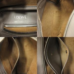 LOEWE A039N08X08 アマソナ28 ショルダーバッグ 2WAY ソフトグレインカーフ ロゴ押印